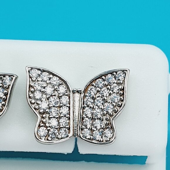 "925 Sterling Silver CZ Beautiful Earrings for Women, 1USPAR4239 - Picture 3 of 11